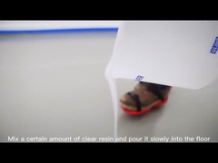 Revestimento de cura rápido do assoalho do floco da cola Epoxy para garagens comerciais dos armazéns