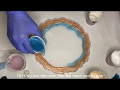 Resina de fundição cristalina perfeita para encapsular e preservar lembranças