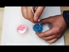 Artistic Clear Coat For Resin Características Sem bolhas Finalização lisa