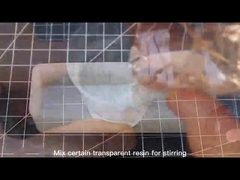 Ultra-brilhante UV Resina Epoxi Estabil Criar Finish liso como vidro