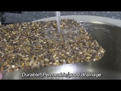 Sistema de piso decorativo de pedra epóxi de pedregulho antiderrapante para vias de entrada