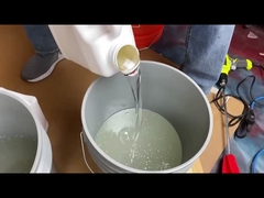 Revestimento de resina epóxi cristalina transparente Sem costura Zero COV 100% Sólidos