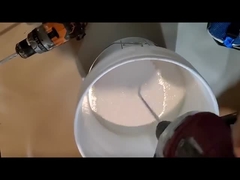 Puro revestimento de piso epóxi metálico, brilho de revestimento epóxi livre de solvente