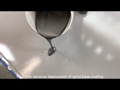 1 mm Auto-nivelação Metal Epoxi revestimento de piso Amarelar baixo odor ECO Amigável