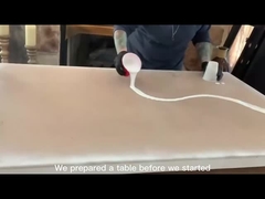 Mesas de iluminação com brilho epoxi