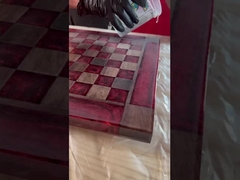 Brilha e brilha com resina epoxi