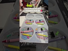 Obtenha um acabamento brilhante com resina clara