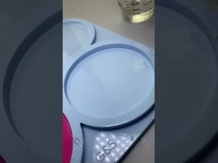 Claridade e brilho na resina transparente