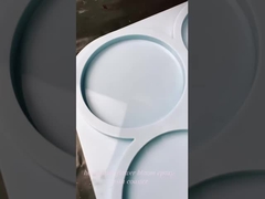 Brilho liberado na resina clara