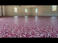 Transforme seus pisos com revestimento de flocos de epoxi durável e elegante!