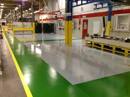 Revestimento de piso de uretano decorativo de alta elasticidade PU