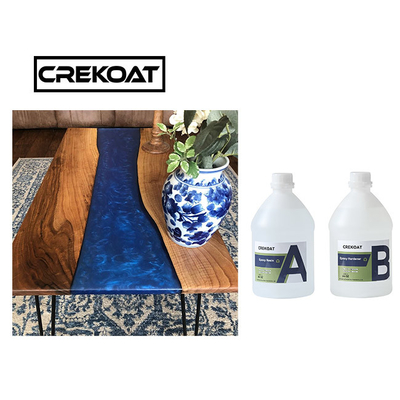 1,5 galões Kit Epoxy Casting Resin Voc Crystal Clear Epoxy livre