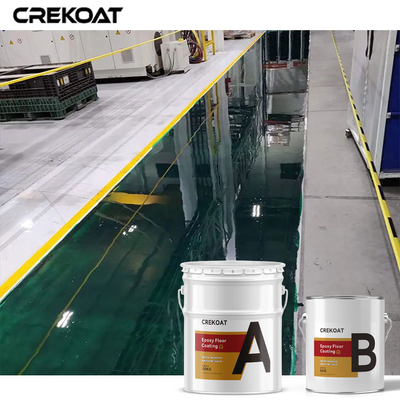 Anti resina de cola Epoxy concreta lustrosa estática da pintura do assoalho que pavimenta o desgaste - resistente