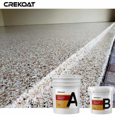 Flocos de revestimento do anti assoalho da resina de cola Epoxy do deslizamento para comercial e residencial