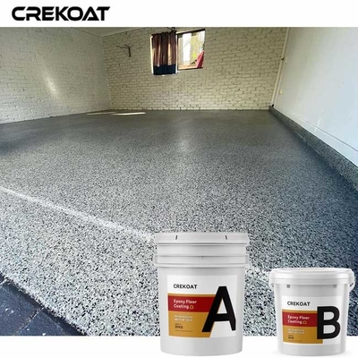 Mistura Chips Epoxy Flake Floor Coating para o revestimento concreto da garagem