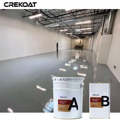 Revestimento de pavimentos por epoxi industrial não condutor, com quartzo ou flocos para adição de textura