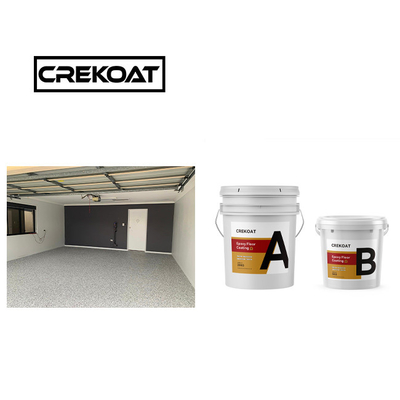 Alto teor de sólidos Polyaspartic revestimento de piso / pintura baixo odor 1: 1 proporção de mistura