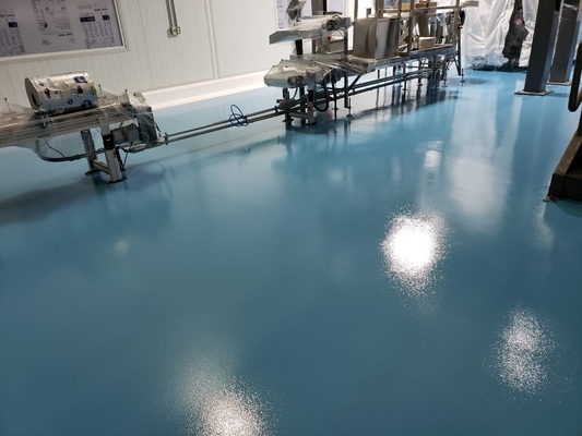 Topcoat Industrial Polyurethane Pavimento revestimento Semi-brilhante tinta impermeável de piso