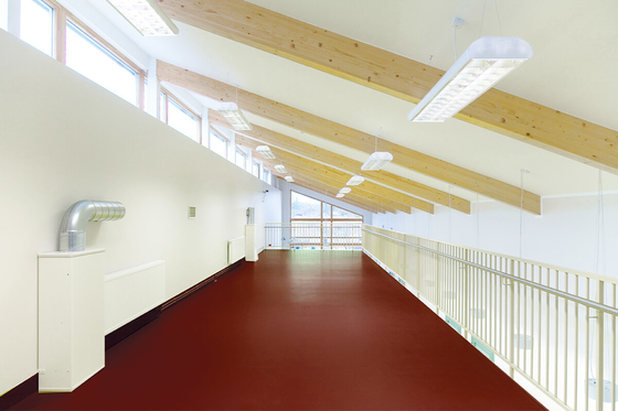 Polyurethane sem costura revestimento de piso de uretano vidro impermeável 3 mm