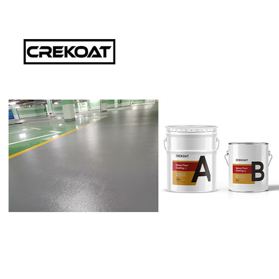 Endurecedor de revestimento industrial de piso epoxi Adesão de pintura de piso duradoura 3 mm