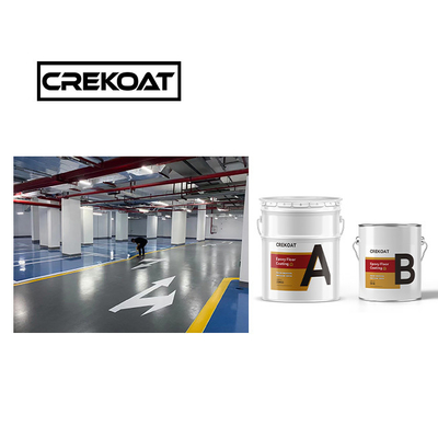 Endurecedor de revestimento industrial de piso epoxi Adesão de pintura de piso duradoura 3 mm