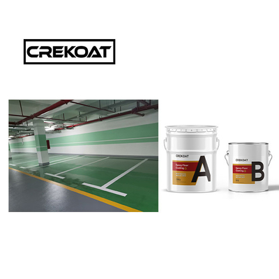 Endurecedor de revestimento industrial de piso epoxi Adesão de pintura de piso duradoura 3 mm