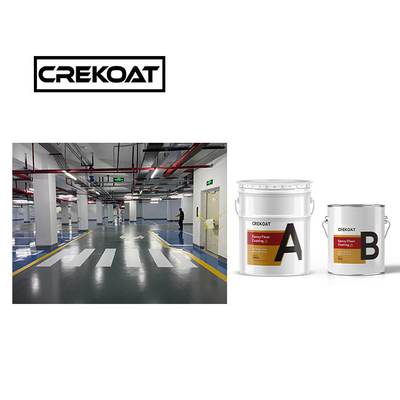 Endurecedor de revestimento industrial de piso epoxi Adesão de pintura de piso duradoura 3 mm