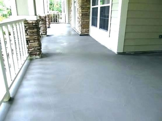 Matt Acrílico revestimento de piso Adesão Antiderrapante revestimento de concreto 1 mm