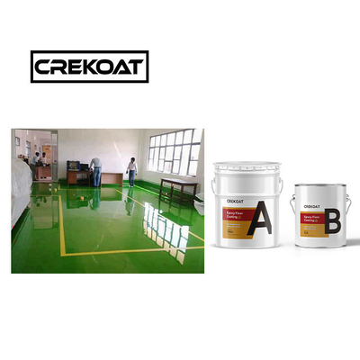 Concreto 2 componentes resistente ao deslizamento pintura epoxi brilho curado rápido