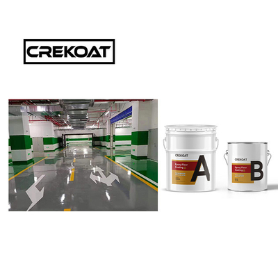 3mm Auto-nivelação revestimento de piso epoxi de alto brilho pintura de piso de concreto durável