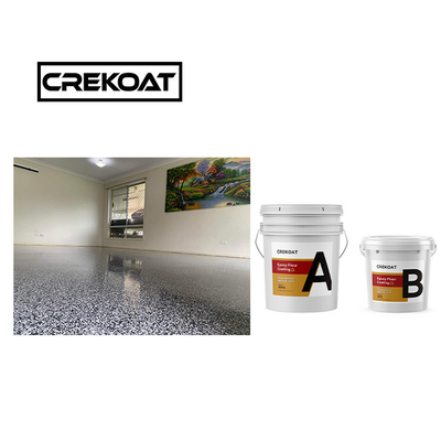Alto teor de sólidos Polyaspartic revestimento de piso / pintura baixo odor 1: 1 proporção de mistura