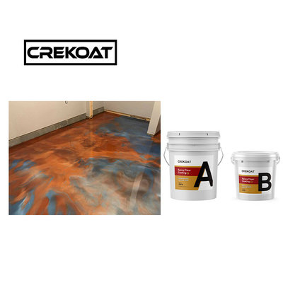 Pintura Epoxi Livre de VOC, de baixo odor, revestimento Epoxi 3 mm resistente ao calor