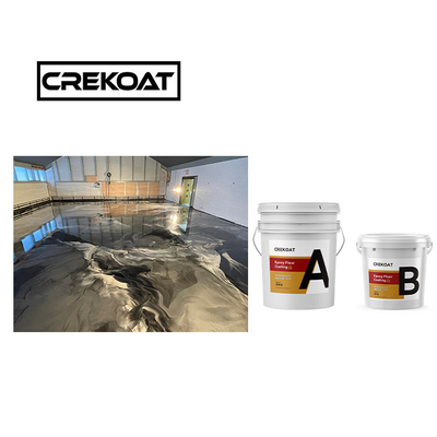Pintura Epoxi Livre de VOC, de baixo odor, revestimento Epoxi 3 mm resistente ao calor