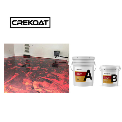 Revestimento transparente resistente a UV sem costura / Revestimento epoxi 3 mm Limpeável