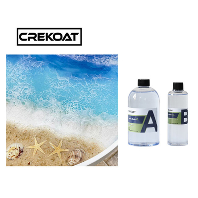 Bancada resistente UV transparente forte ultra clara da resina de cola Epoxy
