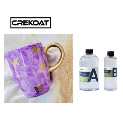 A resina da joia das secadoras de roupa de Crystal Clear Casting Epoxy Resin molda Crafting o nivelamento do auto