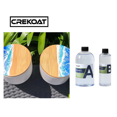 A resina da joia das secadoras de roupa de Crystal Clear Casting Epoxy Resin molda Crafting o nivelamento do auto