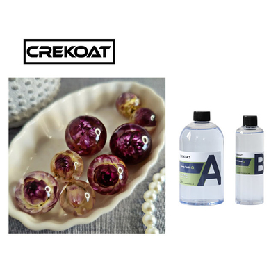 Crystal Clear Art Jewelry River apresenta a resina que de cola Epoxy o risco da baixa viscosidade resiste