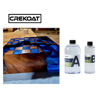 Componente de vidro líquido de Art Clear Epoxy Resin Two do tampo da mesa da construção alta