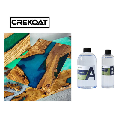 Componente de vidro líquido de Art Clear Epoxy Resin Two do tampo da mesa da construção alta