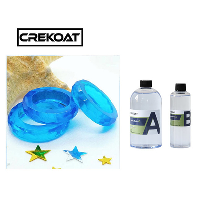 Joia das secadoras de roupa de Crystal Clear Casting Resin For dos jogos da resina de cola Epoxy de MSDS