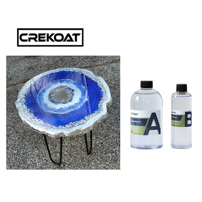 Tabela de alto brilho clara dura do rio da joia de Art Resin Epoxy For Coaster
