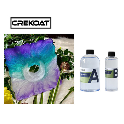 Resistente UV claro de Kit Non Toxic da resina de cola Epoxy do sobretudo lustroso grosso