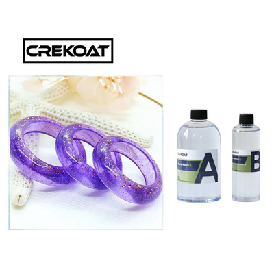 Resina de 2 partes de Crystal Clear Casting Epoxy Art do produto comestível não inflamável