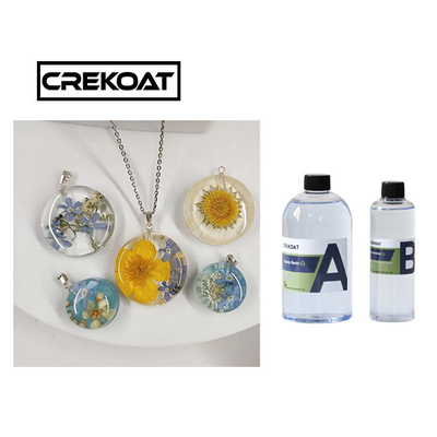 Resina de 2 partes de Crystal Clear Casting Epoxy Art do produto comestível não inflamável