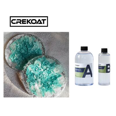 Resina de 2 partes de Crystal Clear Casting Epoxy Art do produto comestível não inflamável