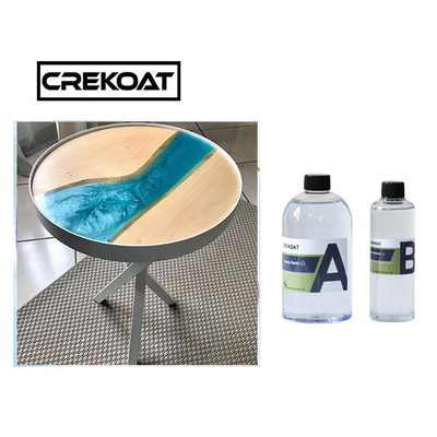 Auto de alto brilho que nivela o tampo da mesa da joia de Crystal Clear Epoxy Resin For
