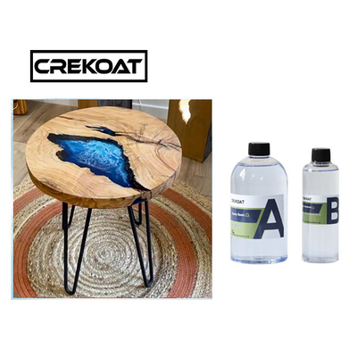 Auto de alto brilho que nivela o tampo da mesa da joia de Crystal Clear Epoxy Resin For
