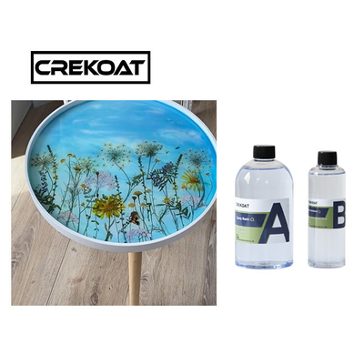 Resistência UV de Crystal Clear Super Gloss Epoxy Art Casting Resin