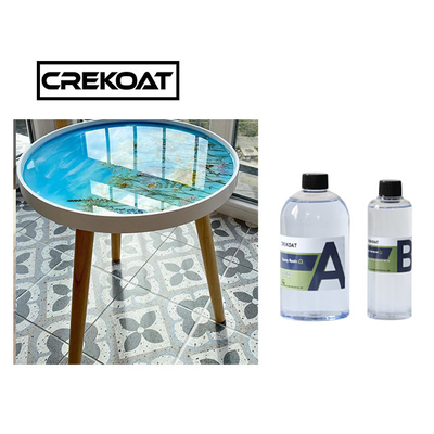 Resina de cola Epoxy 2 moldada clara de alto brilho componente para Art Bar Tables Tumbler